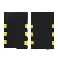 Hombreras Personalizables con Franjas Doradas de Aerolínea para Piloto, Insignias DIY para Uniformes y Ropa