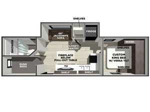 Nouveau 2026 F-o-r-e-s-t R-i-v-e-r Wildwood 260ICE - Product Image 2