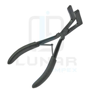 Black Matte in Color Pro <b>Tape</b> in Extension Press Plier Made From <b>Surgical</b> Grade Stainless Steel With Free Custom Brand Labelling - Product Image 2