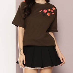 Camiseta Premium 100% Algodón para Mujer, Suave, Transpirable, Informal, Color Marrón Sólido, Ideal para Uso Diario o Impresión Personalizada - Product Image 2