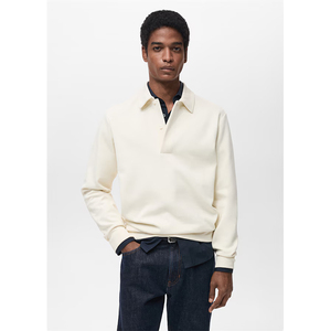 Sweat à capuche brodé en molleton 100% coton pour hommes et sweat-shirt à fermeture éclair pour l'automne - Product Image 1