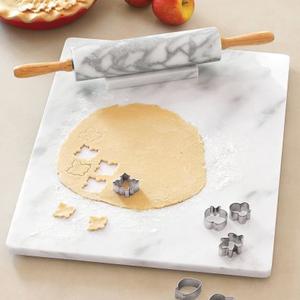 Newest Design Eco-Friendly Round Shape Chakla Belan Set in Marble <b>White</b> Color Rolling <b>Pin</b> <b>Boards</b> Custom Size for Top Selling - Product Image 4