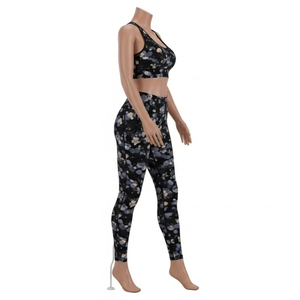 Conjuntos de Yoga de Talla Grande con Estampado Digital, Tela Elástica Transpirable, Ropa Deportiva de Alta Elasticidad para Fitness y Entrenamiento, Suministro al por Mayor - Product Image 4