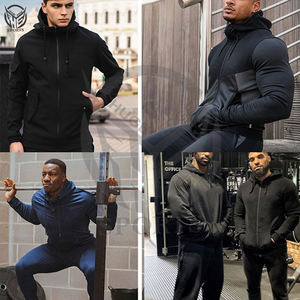 Conjunto de chándal de 2 piezas personalizado de alta calidad para hombre, forro polar grueso, patrón sólido, cierre de cintura elástica, precio barato al por mayor - Product Image 3