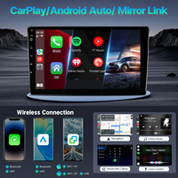 Vente en gros d'autoradios Android à écran tactile 10,1'' pour Chevrolet Silverado GMC Sierra 2014-2018, autoradio 2+32 Go, CarPlay sans fil