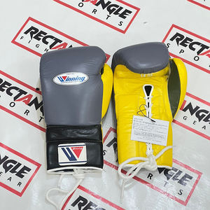 Meilleur fabricant, style gagnant, gants de boxe à lacets, prix de gros, logo personnalisé, gants de boxe d'entraînement, gants de boxe - Product Image 1
