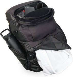 DurableConvertible UFC BBJ MMA, mochilas atléticas expandibles, bolsa de equipo deportivo de gran capacidad, bolsa de lona de viaje para hombre - Product Image 1