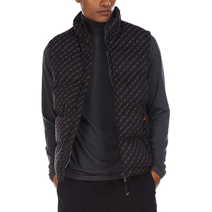 Gilet matelassé réversible de haute qualité OEM personnalisé sans manches gilet d'hiver à fermeture éclair hommes 100% gilets en polyester vente en gros - Product Image 3