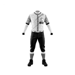 Factory Wholesale Custom Baseball Shirts Baseball Uniform Sets Uniform Baseball High Quality Jersey - Product Image 4