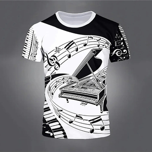 Support OEM Nouvelle mode exclusive pour hommes 180 GSM Street Wear T-Shirt en coton et polyester - Product Image 1