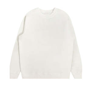 เสื้อสเวตเชิ้ตผู้ชายคอกลมสีพื้นเรียบง่าย สไตล์ลำลองทันสมัย ไซส์ใหญ่ รับสกรีนโลโก้ เนื้อผ้าหนา ใส่ได้ทั้งชายและหญิง - Product Image 4