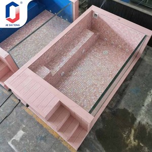Piscine préfabriquée en PRV/fibre de verre, grande piscine transparente sans fin pour enfants et tous les âges, pour usage commercial et jardin - Product Image 1