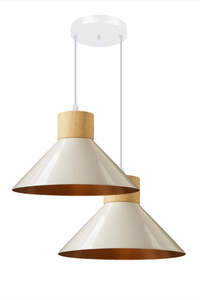 Lámpara Colgante Moderna de Hierro Negro, Altura Ajustable, Cuidado de la Vista, Regulable, E27, Alto CRI 85, 1200 Lúmenes, 2700K, Fácil Instalación, para el Hogar - Product Image 5