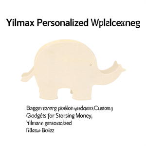Salvadanaio in Legno Personalizzato Yilmax, Gadget su Misura per Conservare Denaro - Product Image 3