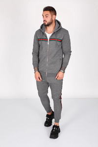 Casual <b>Tracksuit</b> 100% Cotton <b>Polyester</b> <b>Tracksuits</b> Casual Men <b>Tracksuits</b> for Men Jogging Athletic Sports <b>tracksuit</b> OEM - Product Image 6