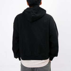 Classique 280 GSM Hoodies Coton Léger Unisexe Sweats Confortable Casual Wear Chaud Usine Directe En Gros Personnalisé - Product Image 3