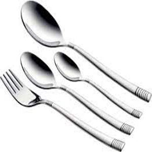 Ensemble de couverts d'hôtel personnalisés 24 pièces en acier inoxydable brillant avec étui à polir miroir pour la promotion de la rentrée scolaire - Product Image 4