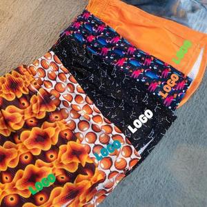 Nouveaux shorts en maille pour hommes Shorts unis pour hommes Impression par sublimation Pantalon décontracté Shorts de course sublimés - Product Image 5