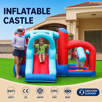 Expédition directe d'usine, MOQ 2 pièces, personnalisation prise en charge, château gonflable pour enfants conforme à la norme EN71 pour l'extérieur