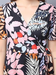 Vestido informal elegante de algodón indio hecho a mano para mujer para fiestas y verano, vestido de novia personalizado a la venta - Product Image 2