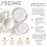 Vaisselle en céramique blanche en gros, stock disponible, assiettes et bols en porcelaine, vaisselle jetable pour hôtels, restaurants et fêtes