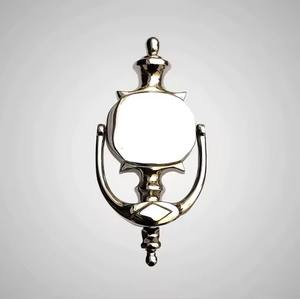 ที่เคาะประตูของตกแต่งบ้านลูกบิดประตูทองเหลืองทำด้วยมือมือจับที่เคาะออกแบบศิลปะทำเองโบราณ - Product Image 6