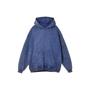 Sudadera con Capucha Unisex de Felpa Francesa de Alta Calidad con Logotipo Bordado Personalizado, Diseño Gráfico Vintage, Lavado Ácido - Product Image 6