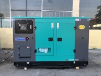Groupe électrogène diesel haute vitesse Weichai WP4.1D66E200 50KW 60KVA, triphasé, silencieux, type canopy insonorisé, 50/60Hz, 1500/1800 tr/min