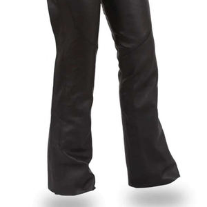 Chaps de cuero para montar a caballo de fabricante de alta calidad al mejor precio, Chaps de cuero cómodos de diseño propio personalizado - Product Image 5