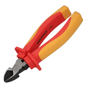 Pinze da taglio diagonali 150 mm. Maniglie isolate VDE 1000 V. Acciaio al Cromo Vanadio - Product Image 1