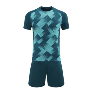 Venta caliente Sublimación completa Impresión 100% Poliéster Francia Camisetas de fútbol Ropa de fútbol Uniformes - Product Image 2