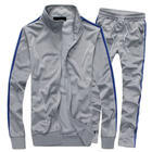 Vente en gros Survêtements décontractés personnalisés avec fermeture éclair Survêtements unisexes doux et chauds pour le fitness, le jogging avec broderie, Style hivernal - Product Image 4