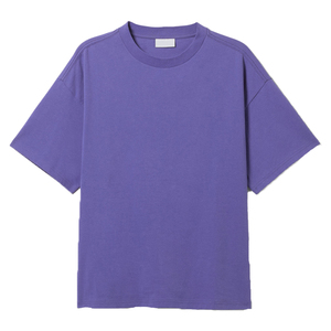 เสื้อยืดคอตตอน 100% คุณภาพสูงจากโรงงานผู้ผลิตโดยตรง ไซส์ใหญ่สำหรับผู้ชาย แบบถักสีพื้น ระบายอากาศได้ดี แห้งเร็ว ไม่มีลาย - Product Image 1