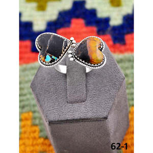 Bague artisanale en argent sterling et pierre précieuse noire du sud-ouest avec sertissage clos en pierre naturelle pour usage quotidien - Product Image 4