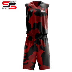 Ensemble de maillot et uniforme de basketball de qualité supérieure, sur mesure, dernier design personnalisé par sublimation - Product Image 4