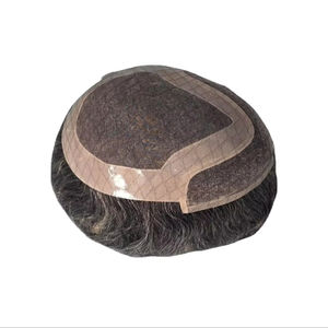 วิกผมแท้ Taz Hair BD แบบลอนธรรมชาติ 100% ผมแท้ Remy ของจีน พร้อมฐานลูกไม้ด้านหน้าและฐานโมโน - Product Image 2