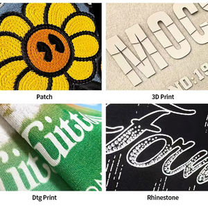 Sudaderas con Capucha Extra Grandes Unisex de Forro Polar de 400 GSM, Hechas a Medida Directamente de Fábrica 2025, con Cremallera Completa y Diseño de Letras Estampadas en Relieve para Invierno - Product Image 6