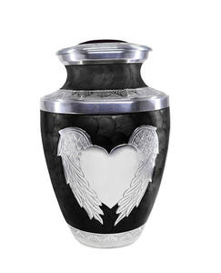 Urnes funéraires modernes faites à la main en céramique naturelle de style américain pour cendres masculines et féminines - Prix de gros pour commémoration et inhumation - Product Image 6