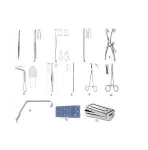 Ensemble chirurgical de palatoplastie Instruments de chirurgie réutilisables manuels en acier inoxydable les Instruments chirurgicaux de base pour la chirurgie générale - Product Image 4
