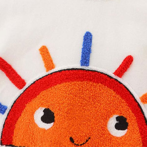 Sweat à col rond en molleton de coton lourd pour enfants et hommes Sweat-shirt vierge en gros - Product Image 6