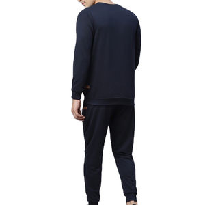 Chándal con estampado gráfico de peso pesado fácil de usar, chándal con diamantes de imitación para hombre con serigrafía de alta calidad - Product Image 2