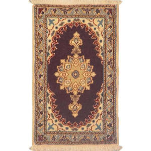 Alfombra persa Nain única en su tipo de 2'0 x 1'2 - Product Image 1