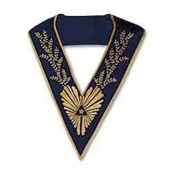 Vente d'usine colliers maçonniques Regalia meilleure vente de matériel en nylon broderie à la machine colliers de tablier maçonniques personnalisés personnalisés - Product Image 6