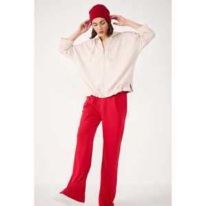 Sudadera con Capucha y Cremallera de Tela Modal Sedosa - Product Image 3