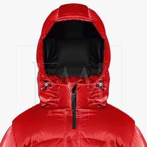 แจ็กเก็ตปลาปักเป้าสำหรับผู้หญิงคลาสสิกแขนยาวซิปขึ้นสตรีทแวร์หนังแกะสีตามสั่งถักผ่านกรรมวิธี - Product Image 2