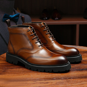 Bottes de travail avec soutien et talon antidérapant pour hommes, pour le travail en extérieur et les longues promenades - Product Image 3