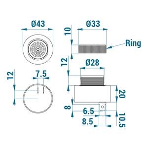 M30 Buzzer - Product Image 3