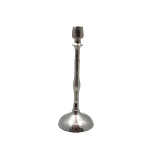 Silver Plated <b>Tabletop</b> Decorative Aluminum Taper Candle Holder for Home Dining Table Decoration Candle Taper Handmade - Product Image 4