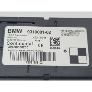 Module récepteur de télécommande BMW Série 2 Active Tourer (F45) 9319081 B47C20A Diesel 1995 (14>18) - Product Image 3