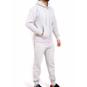 Offre Spéciale survêtement personnalisé à manches longues à capuche pantalon de jogging 2 pièces Fitness costumes de course vêtements de sport survêtements décontractés - Product Image 1
